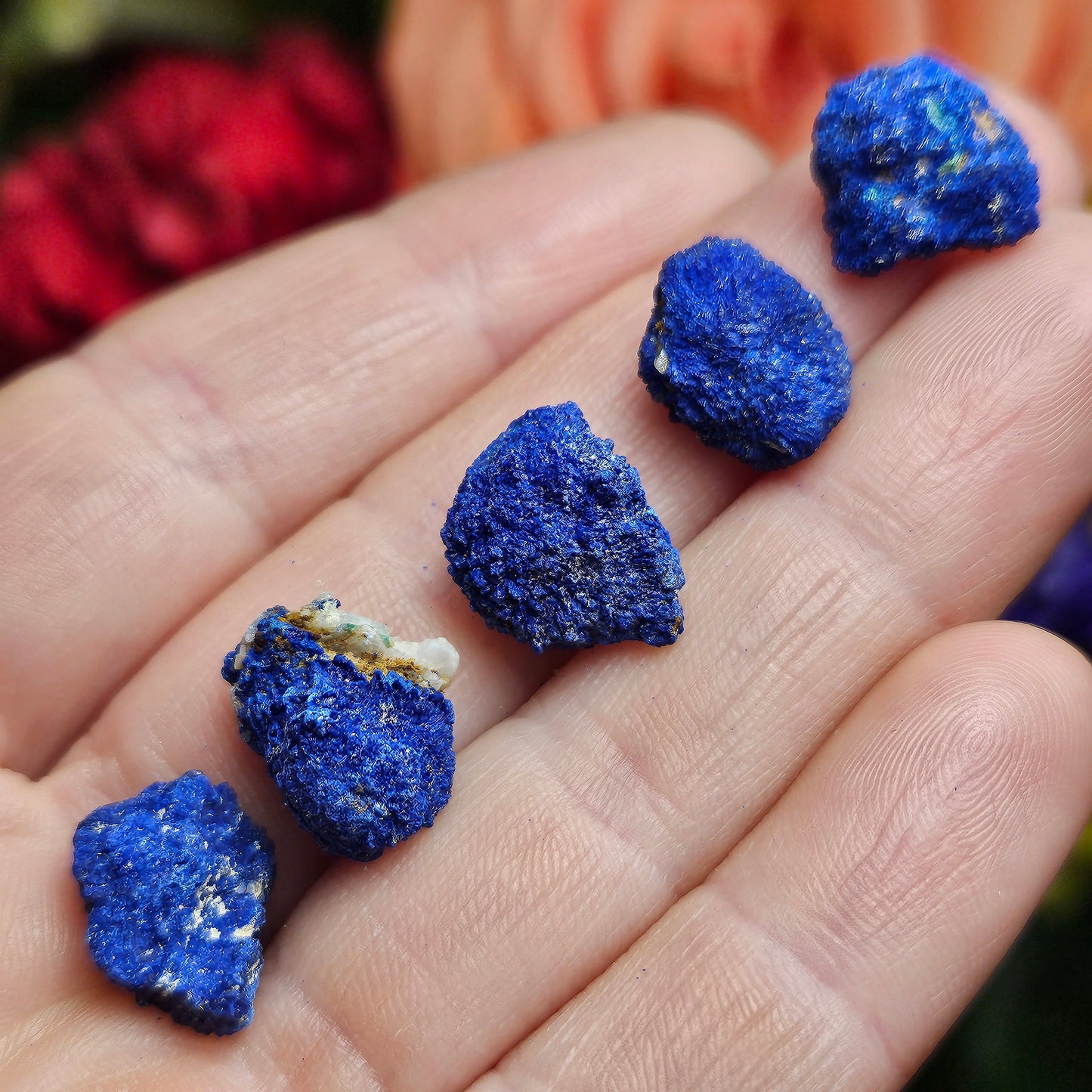 Azurite Blueberry Nodule