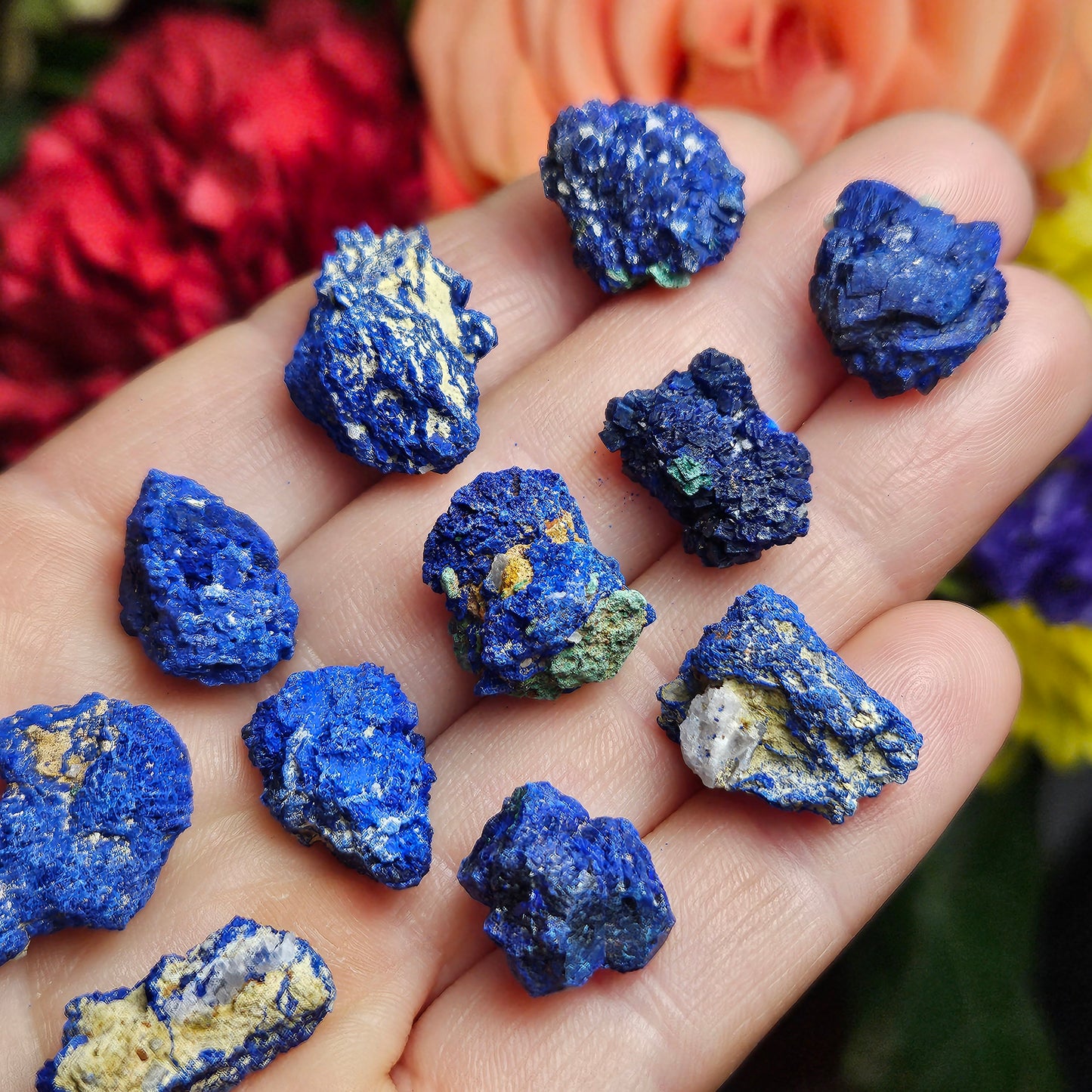 Azurite Blueberry Nodule