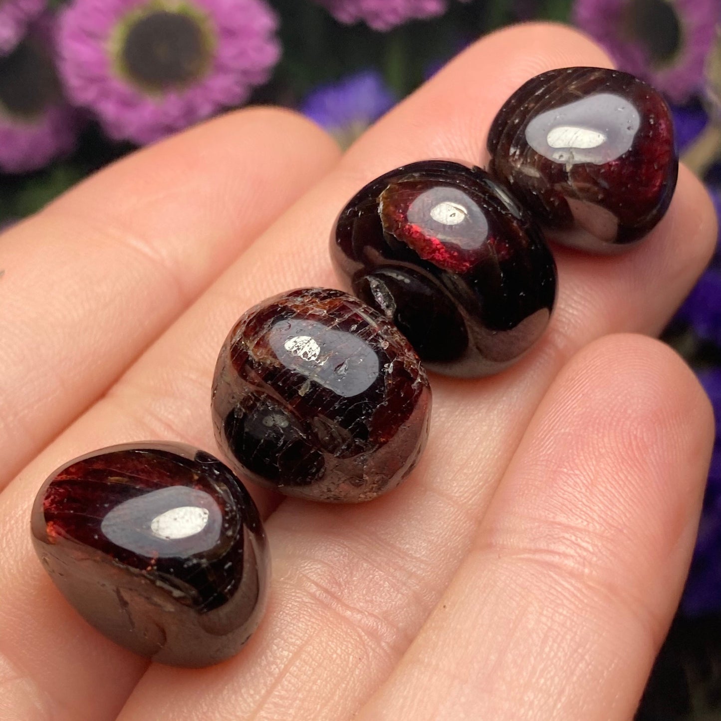 Almandine Garnet Tumbled