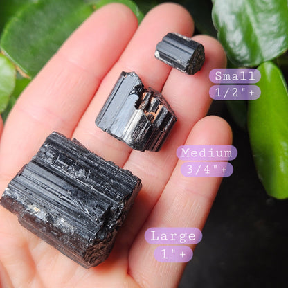 Black Tourmaline Raw